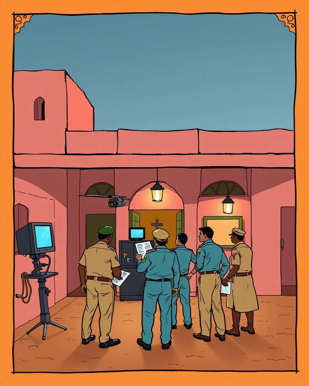 Jaipur police station mamle par Human Rights panel sakht