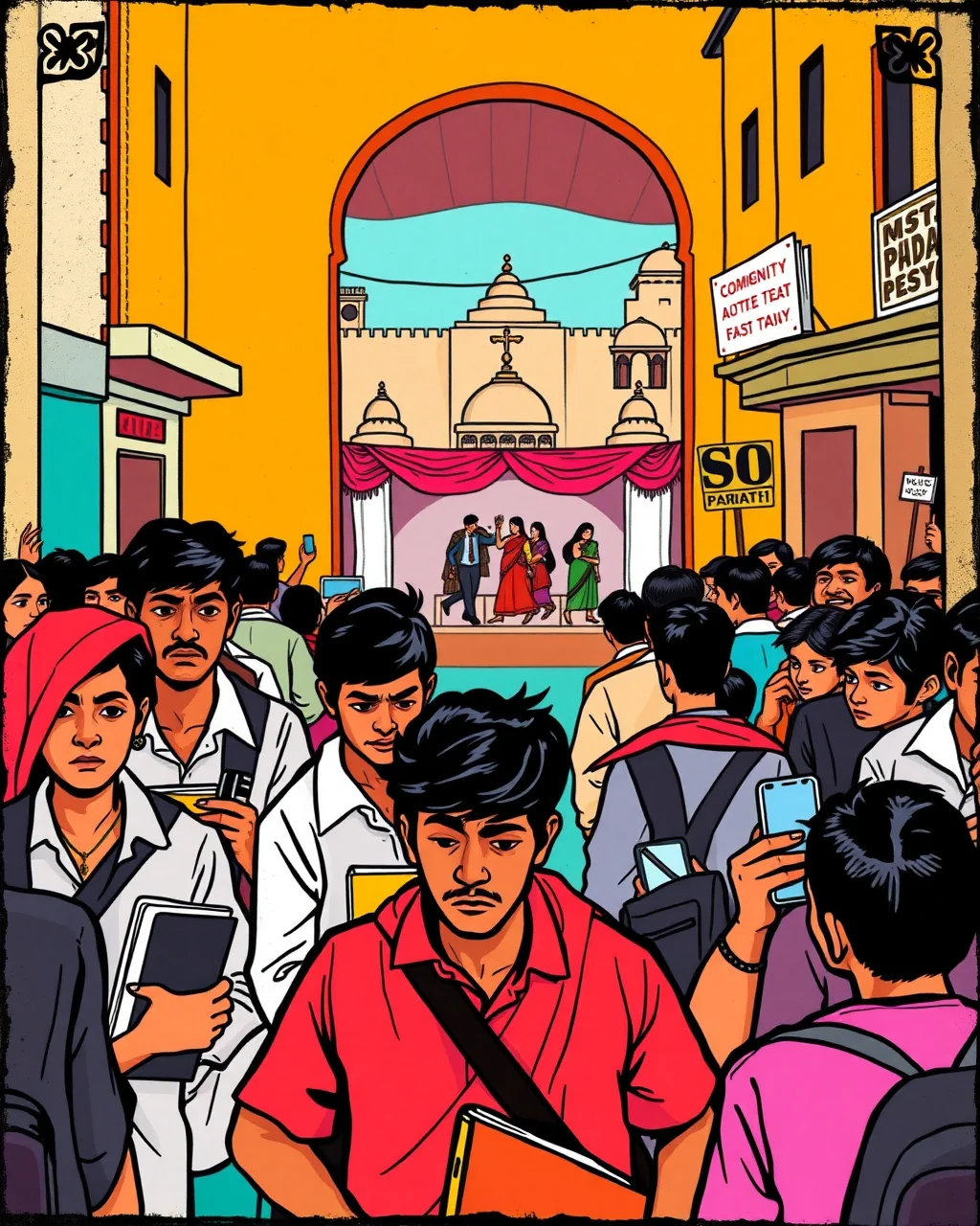 Kota mein NEET mudda, students par nazar
