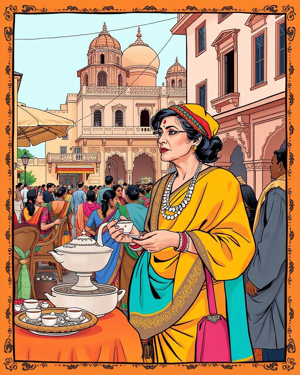Jaipur ki markets mein Zeenat Aman ka halka din