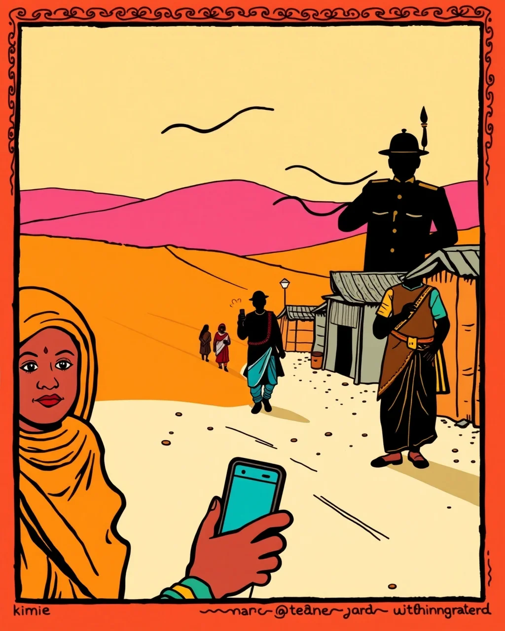 Jaisalmer border par Pakistani SIMs par rok