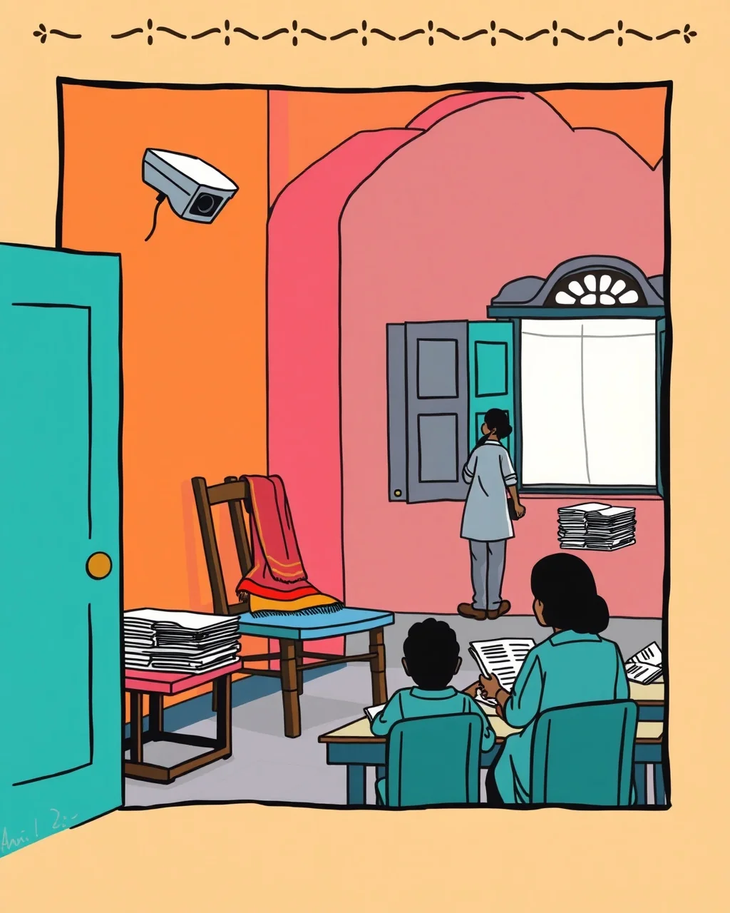 Classroom CCTV ne sabko hila diya