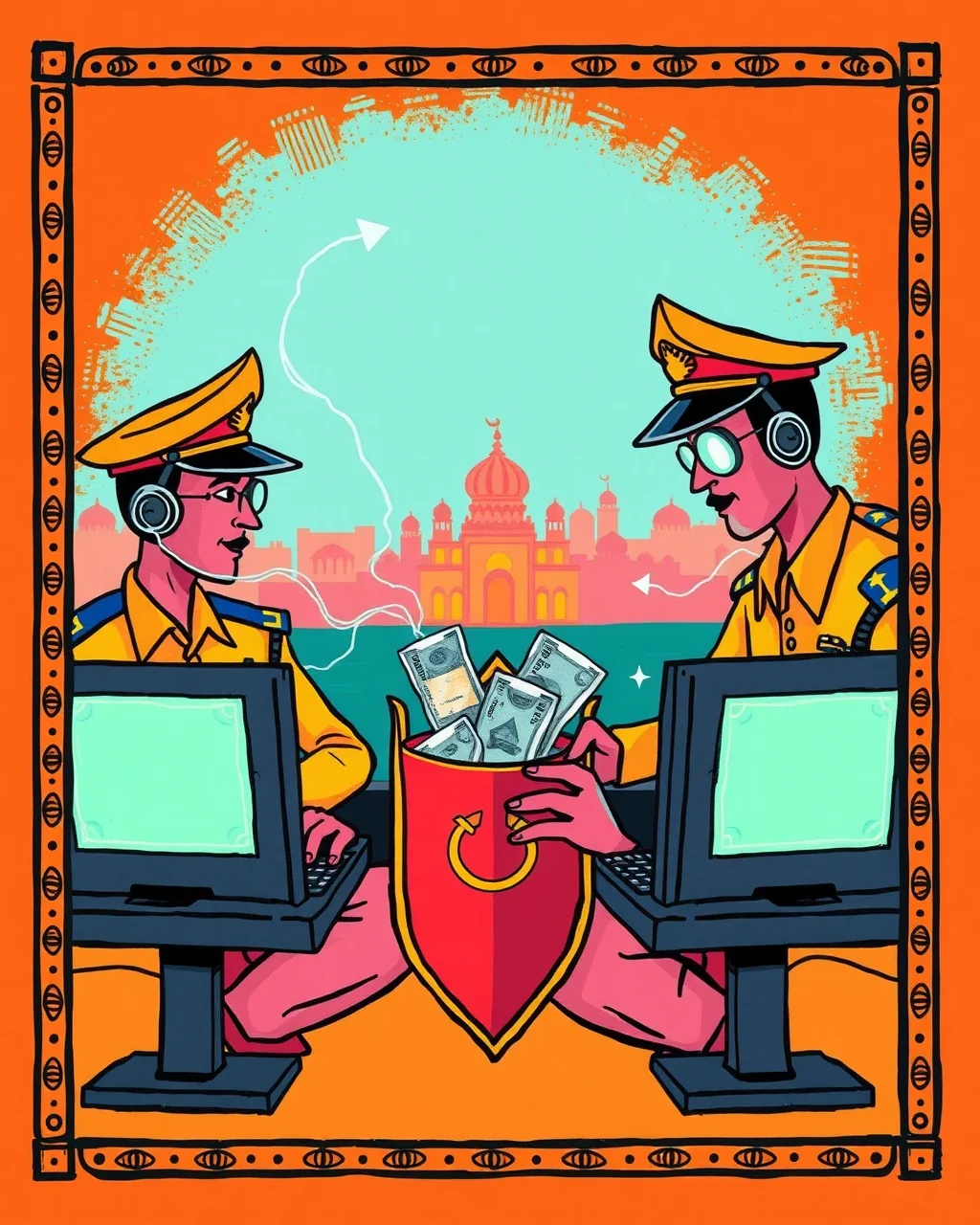 Jaipur cyber crackdown: 5 pakde, 2.85 crore freeze