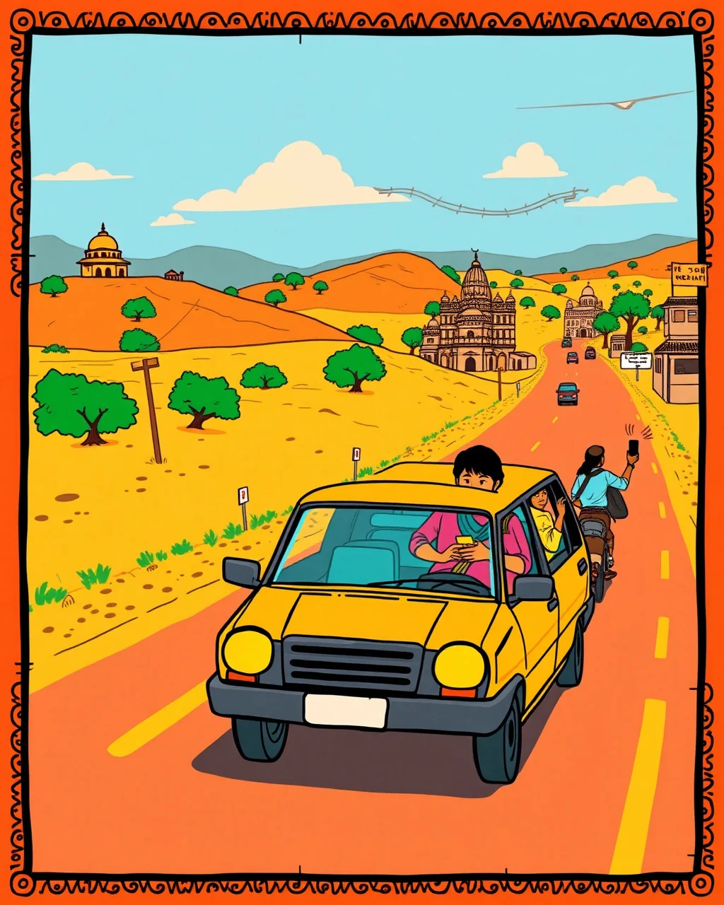 Punjab mein mobile signal ka test, nateeja strong