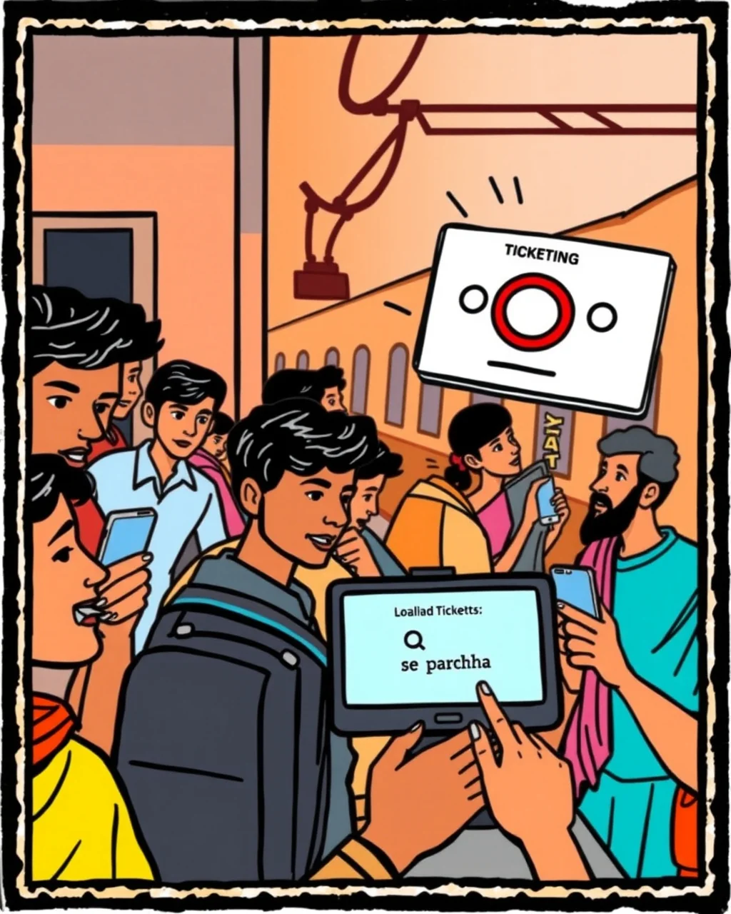Tatkal ka captcha, Jaipur students ka sawaal