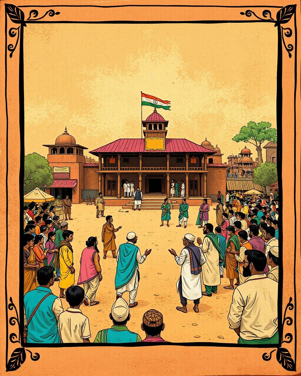Panchayati Raj ki daud mein Congress ka gaon-focus