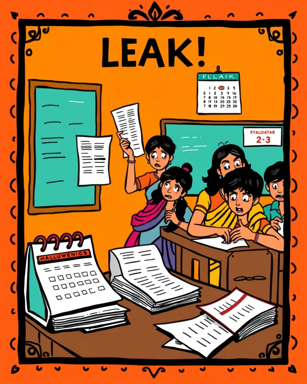 Paper leak ke baad students ke liye naya hisaab