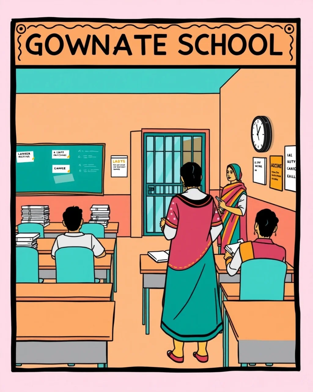 July duty se school ki padhai par brake ka darr