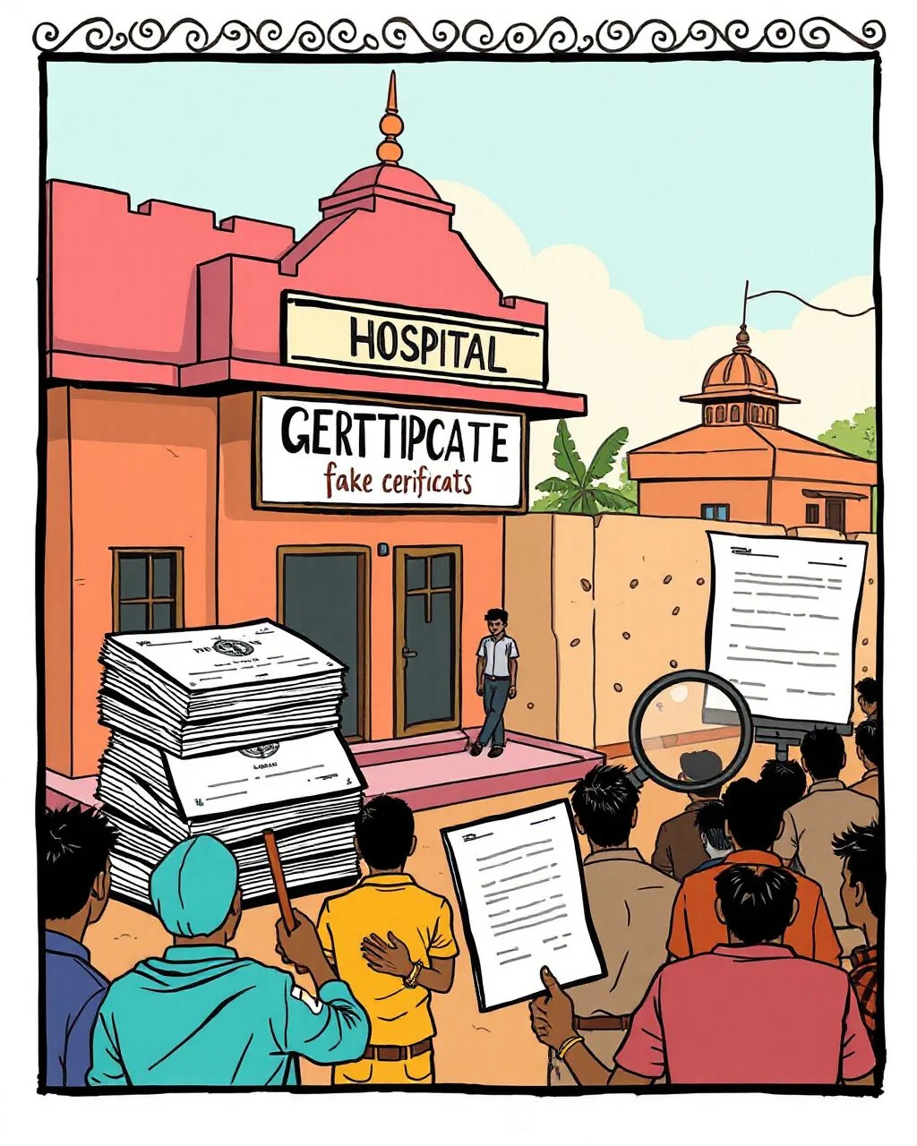 8vi paas, fake degree aur hospital ka khel