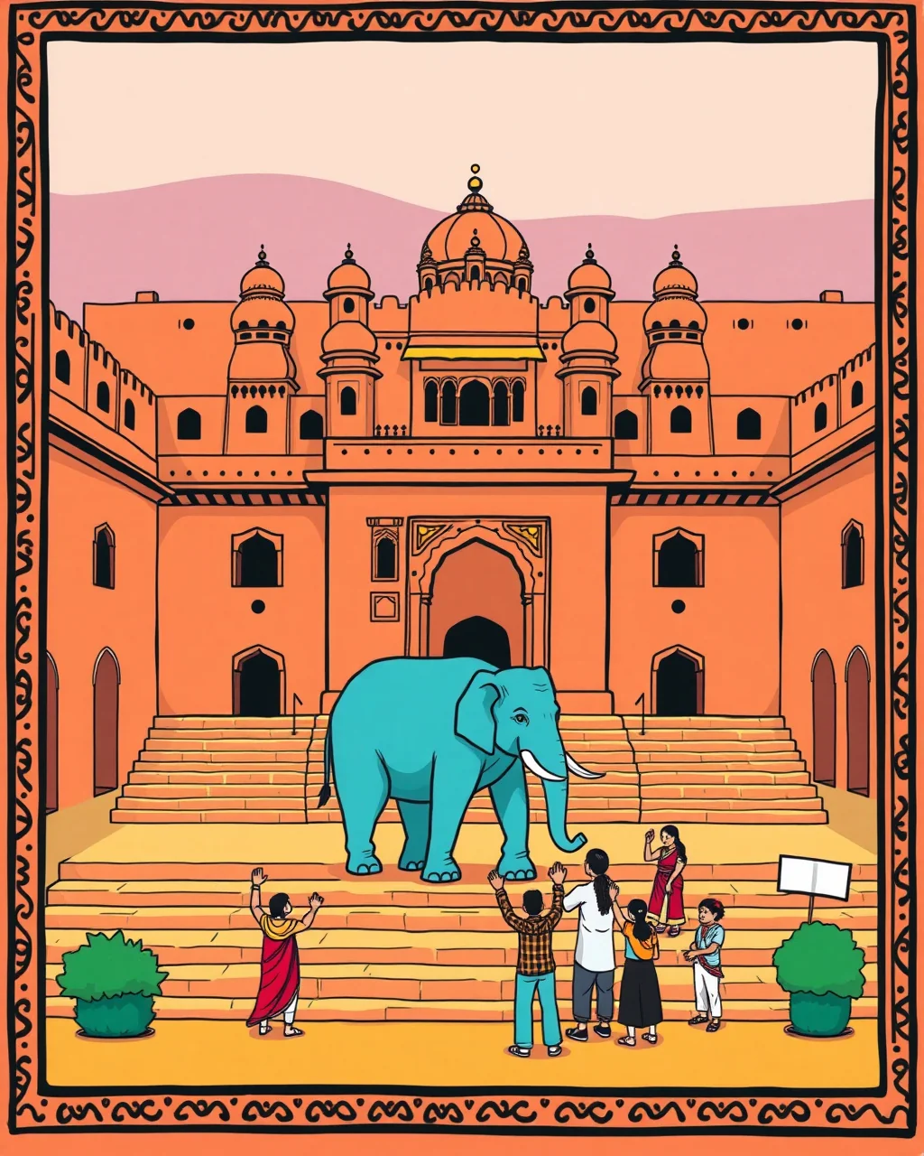 Amer Fort mein elephant rides par nayi charcha
