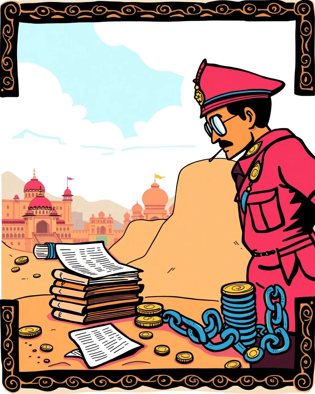 220 crore ki property par police ka bada haath