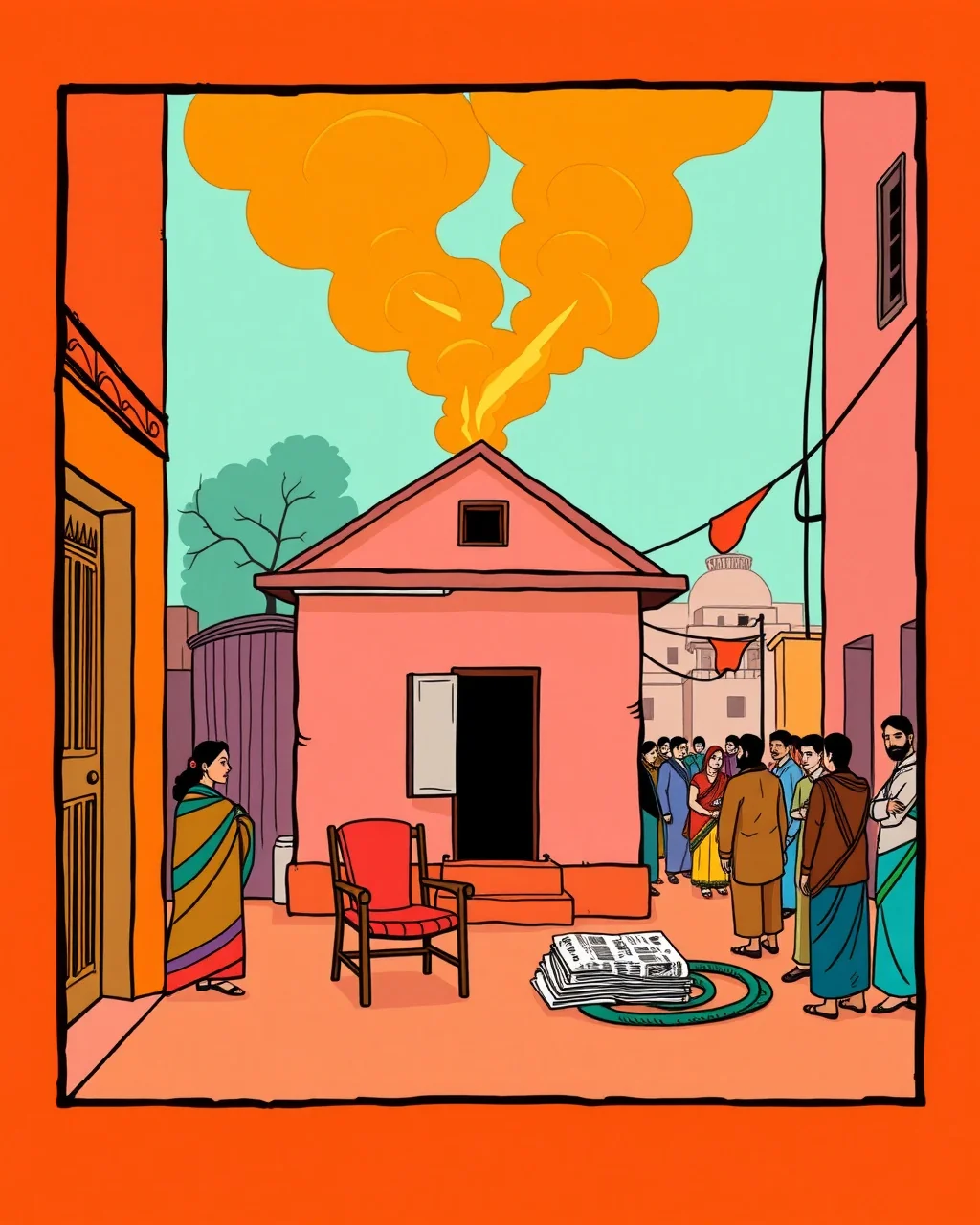 Kho-Nagorian ki tang gali mein aag, 3 zindagiyaan chhin gayin