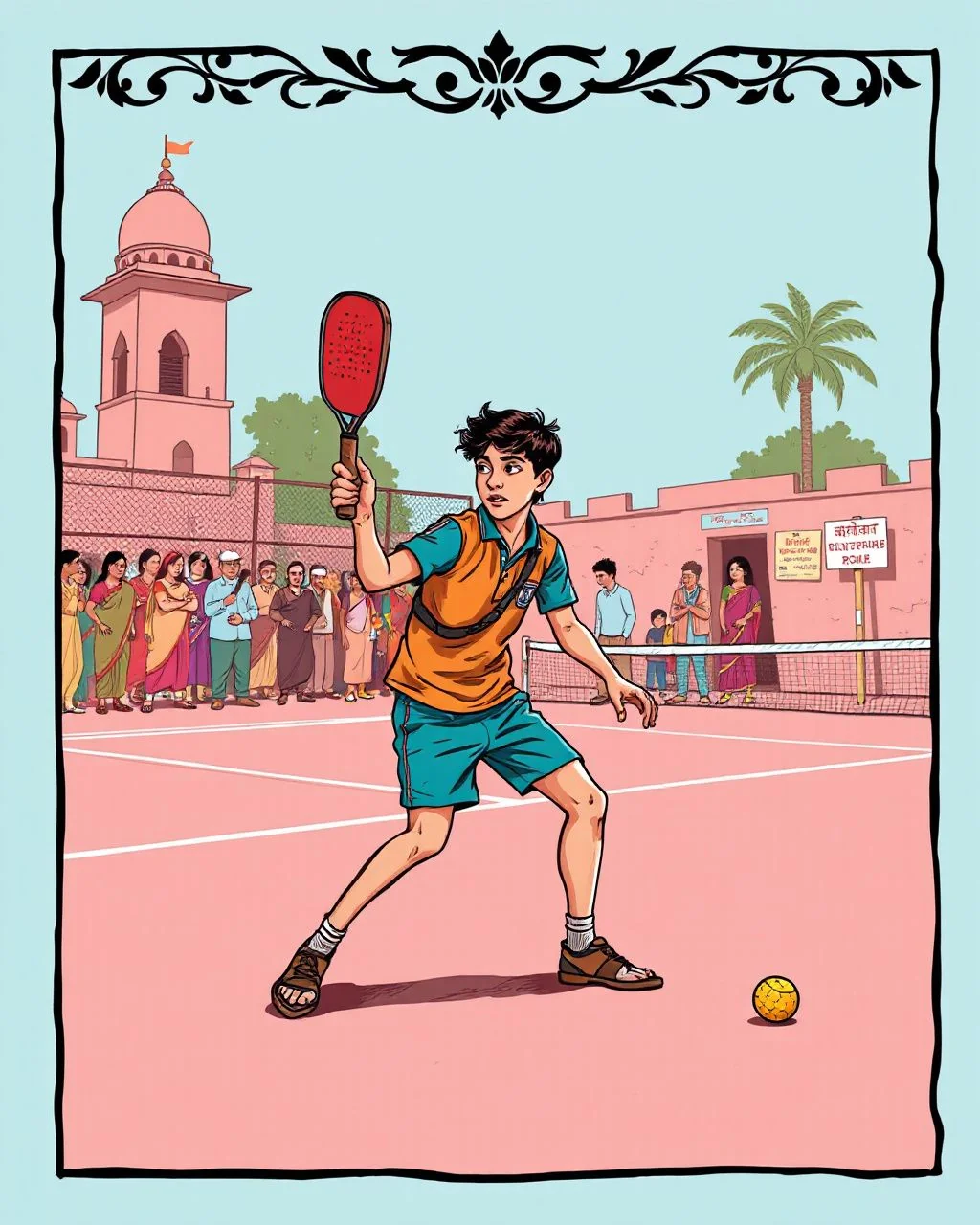 Jaipur teen ne pickleball mein teen baar chamka