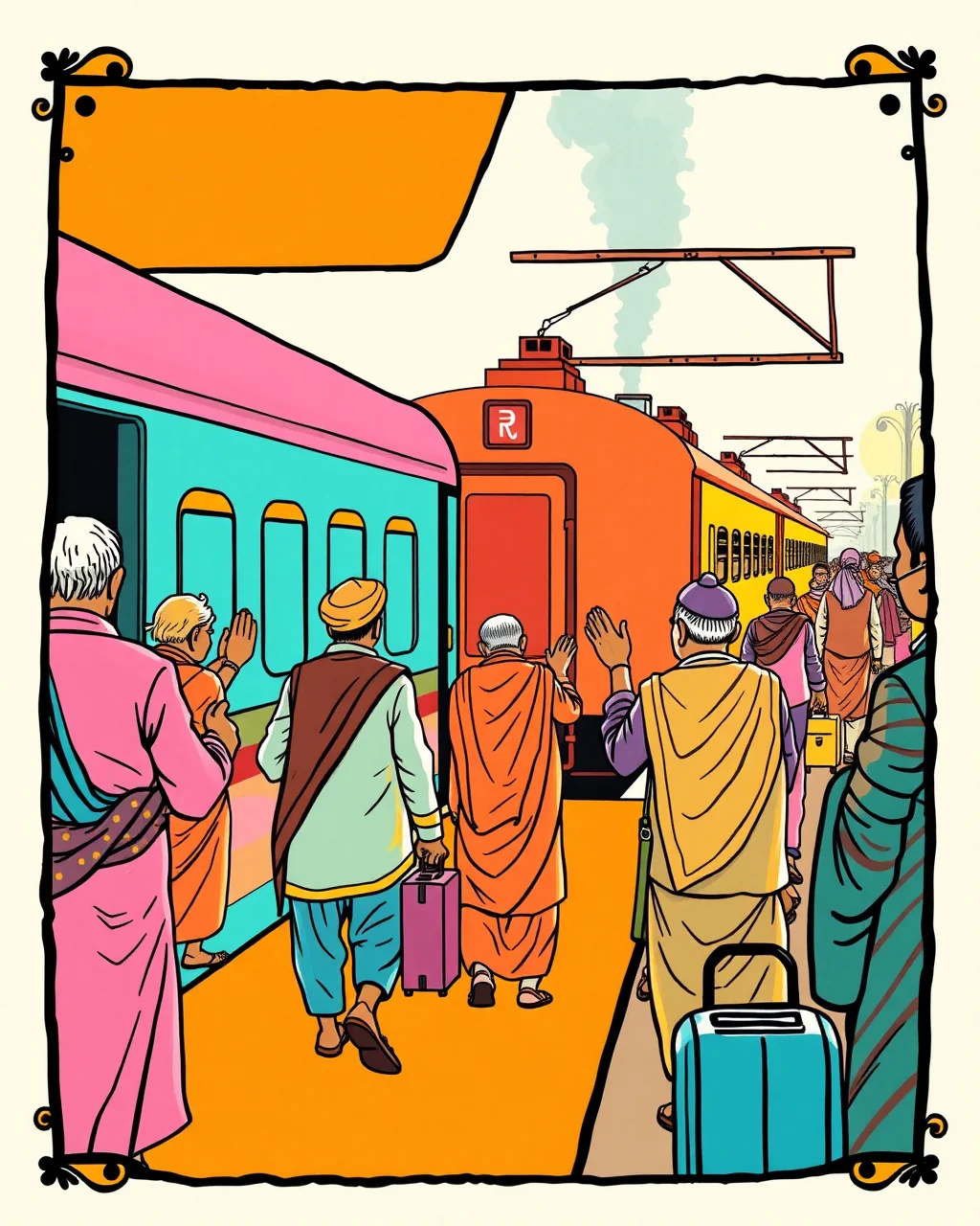 Somnath ke liye special train, senior log khush
