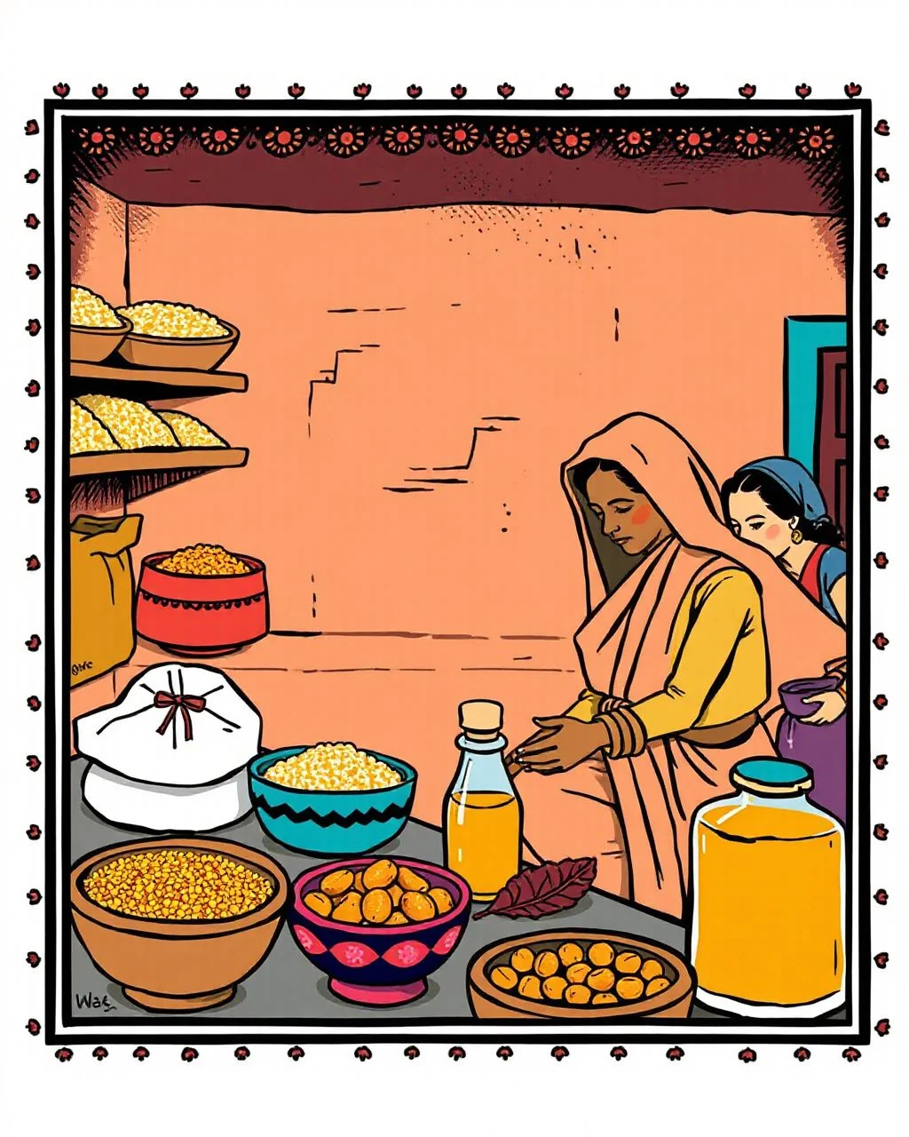 केडिया पवित्र का एक साल: रसोई की सफाई पर जोर