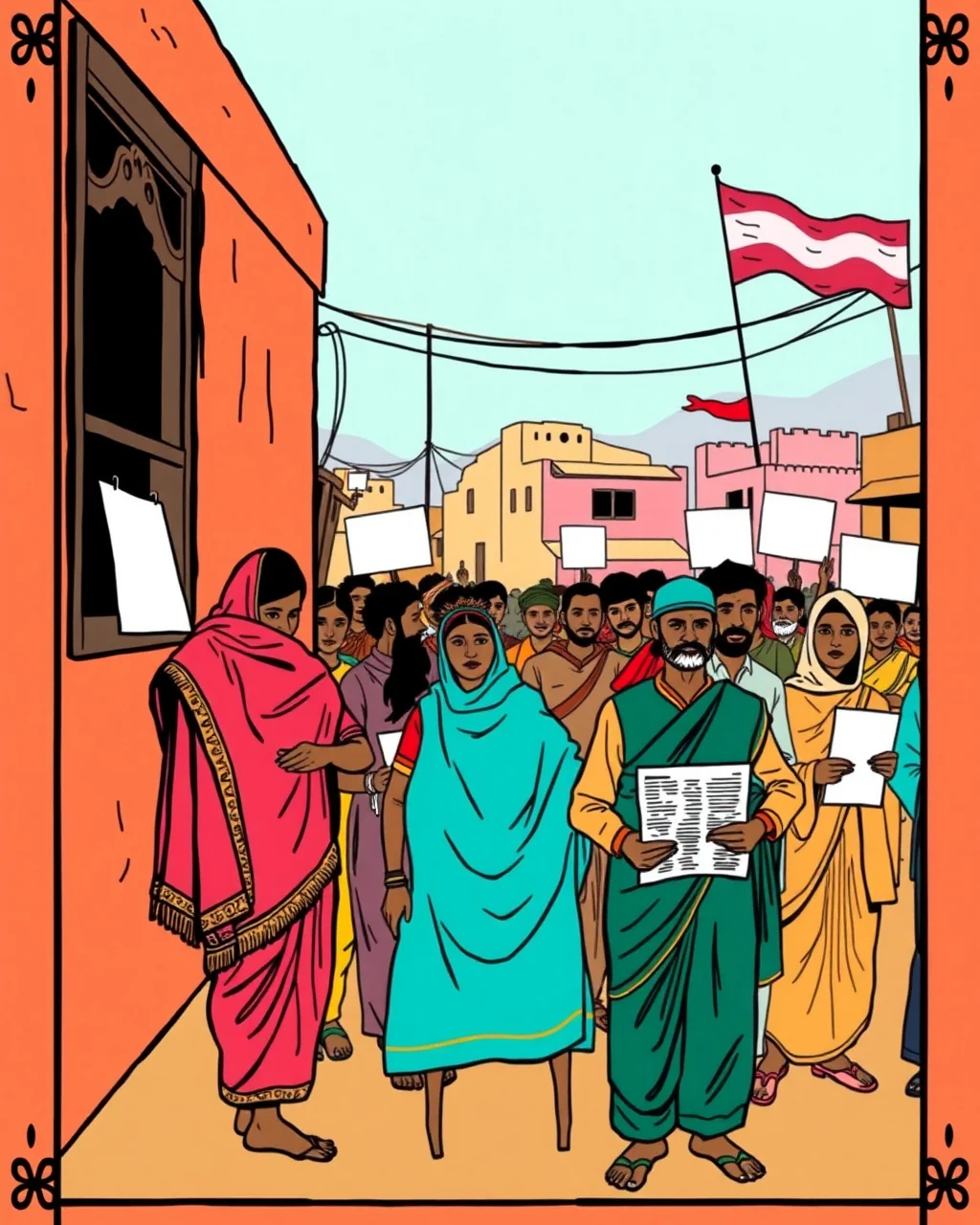 Border ke paas masjid girane par ekta ki awaaz