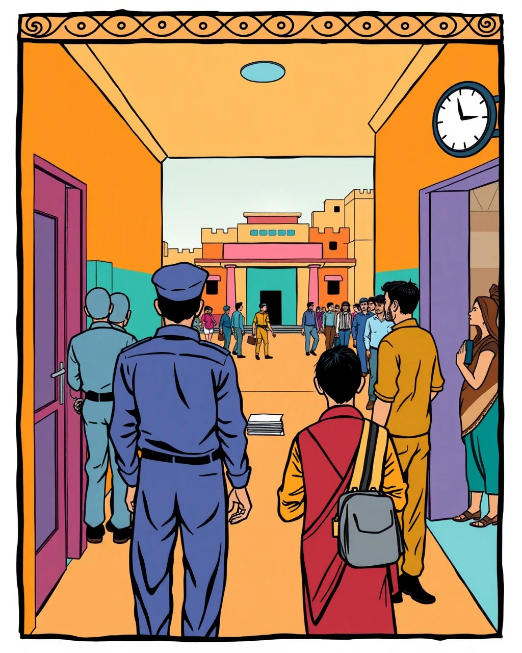 Law and order par sakhti ka signal