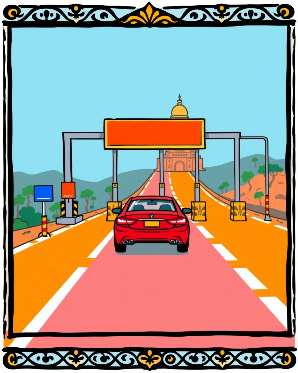 Gurugram-Jaipur NH-48 par toll booth khatam
