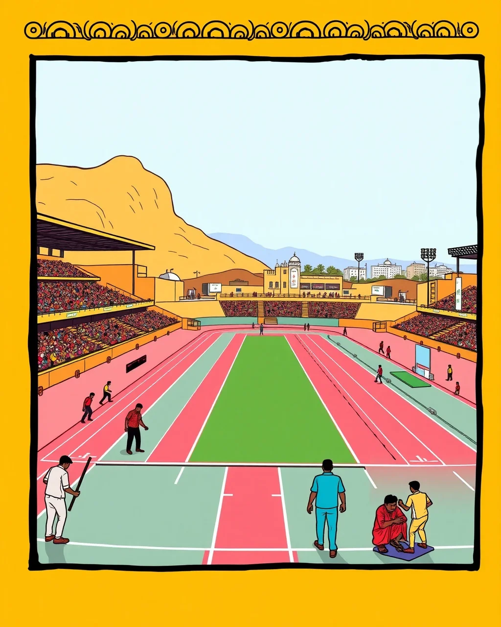 Kota Stadium mein do naye tracks ki taiyari