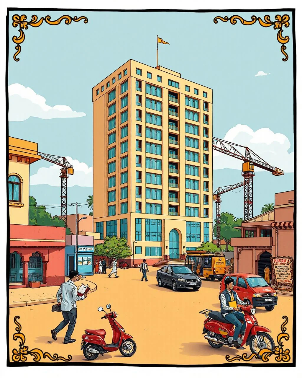 Lal Kothi mein naya secretariat, Jaipur ka kaam aur phaila
