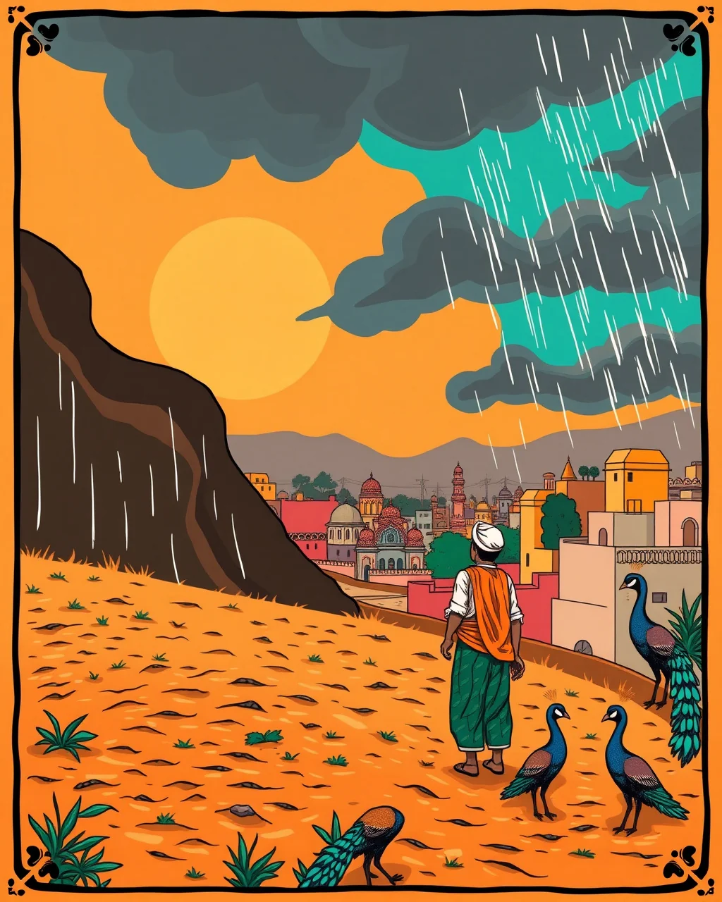 24 June ke aas-paas Rajasthan mein monsoon ki entry
