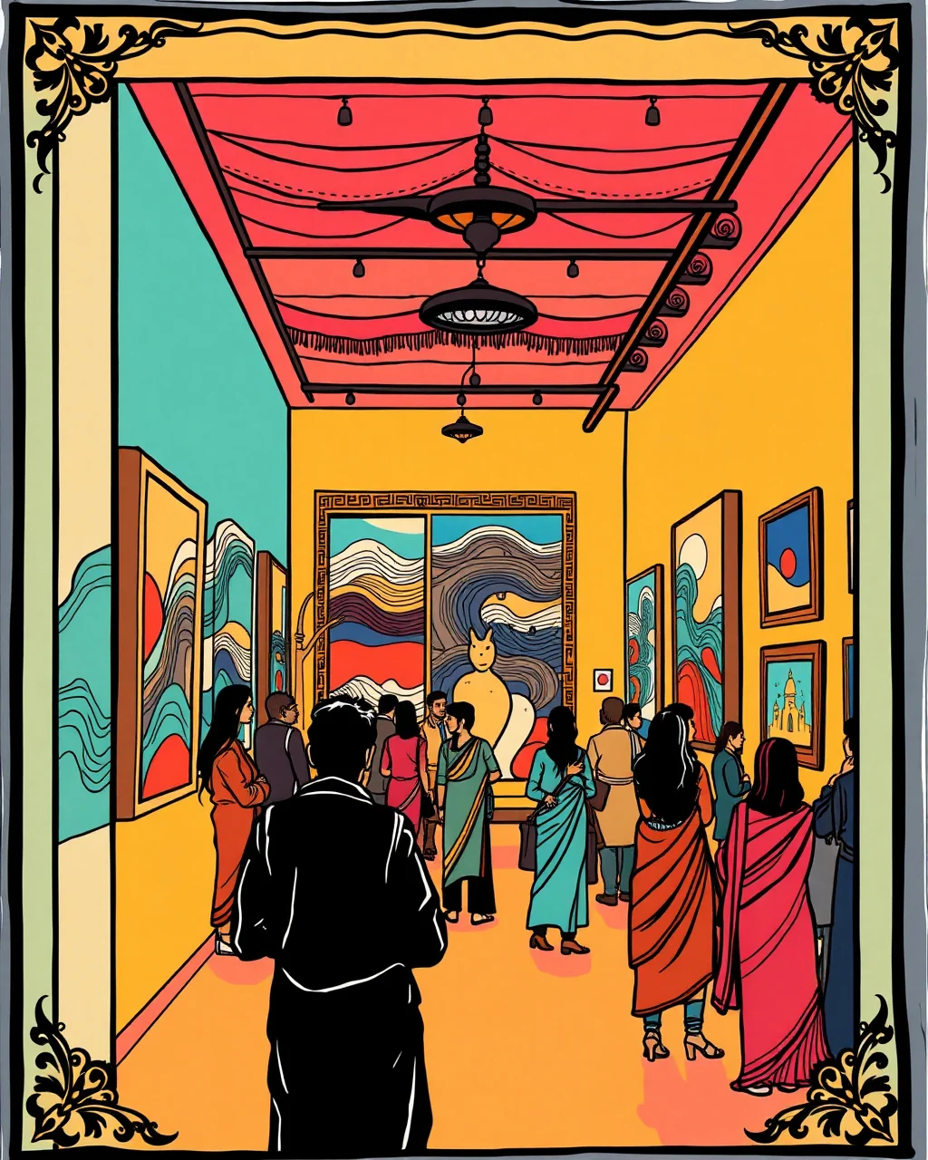 Delhi ki galleryyon mein July ka art-mela