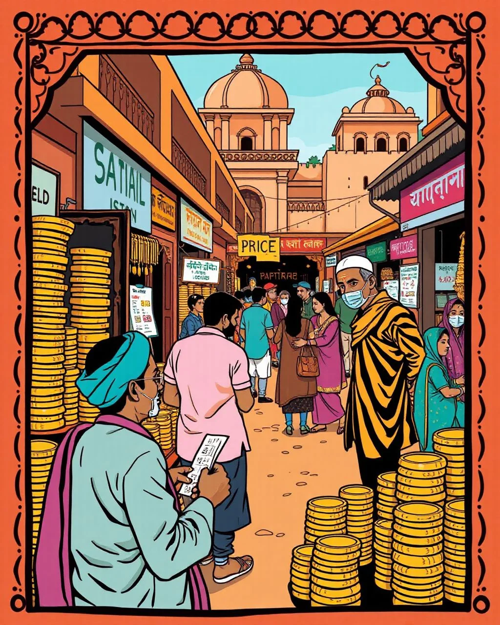 Sone ke daam phir halkे, Jaipur mein bhi nazar