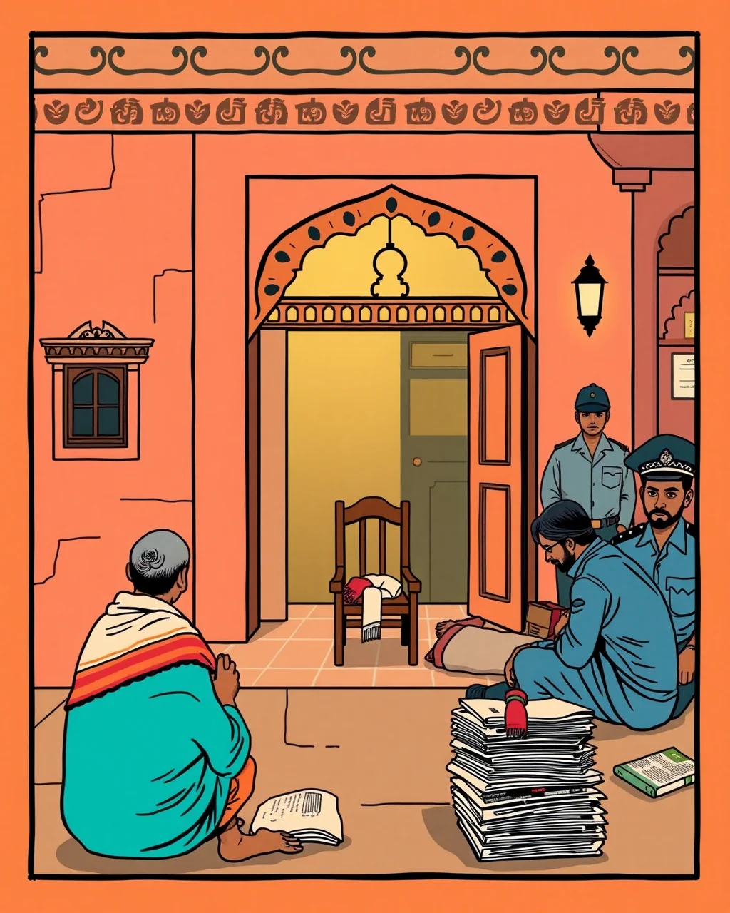 Ajmer mein 12 ghante ka dharna, phir bani baat