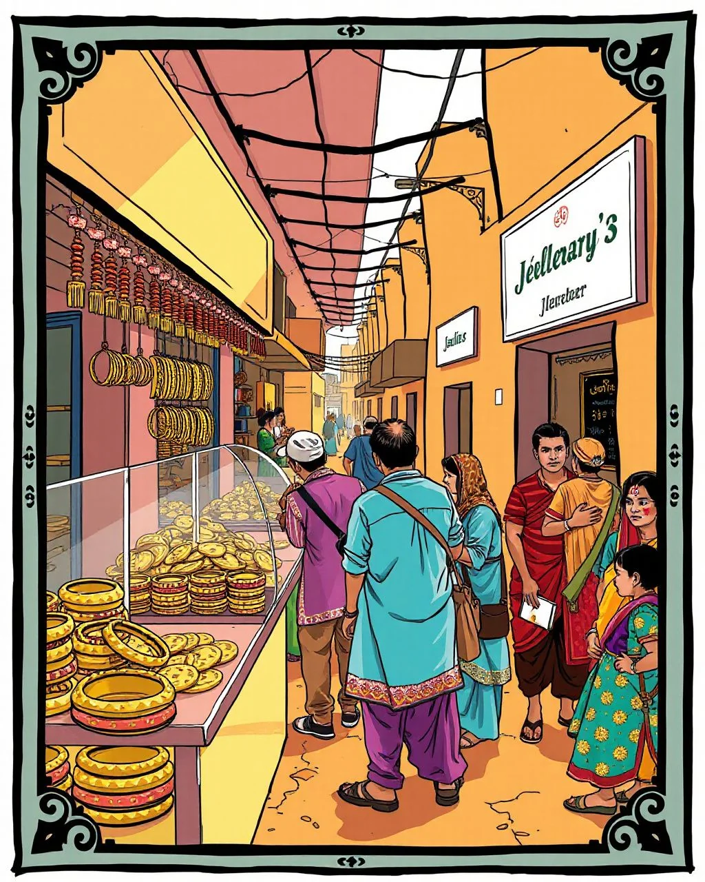 Gold rate aaj phir upar — Jaipur mein nazar market par