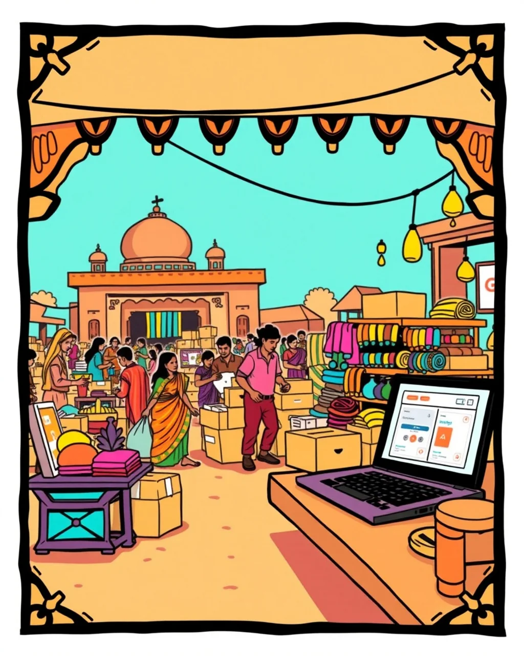 Rajasthan ke sellers ka online bazaar aur bada