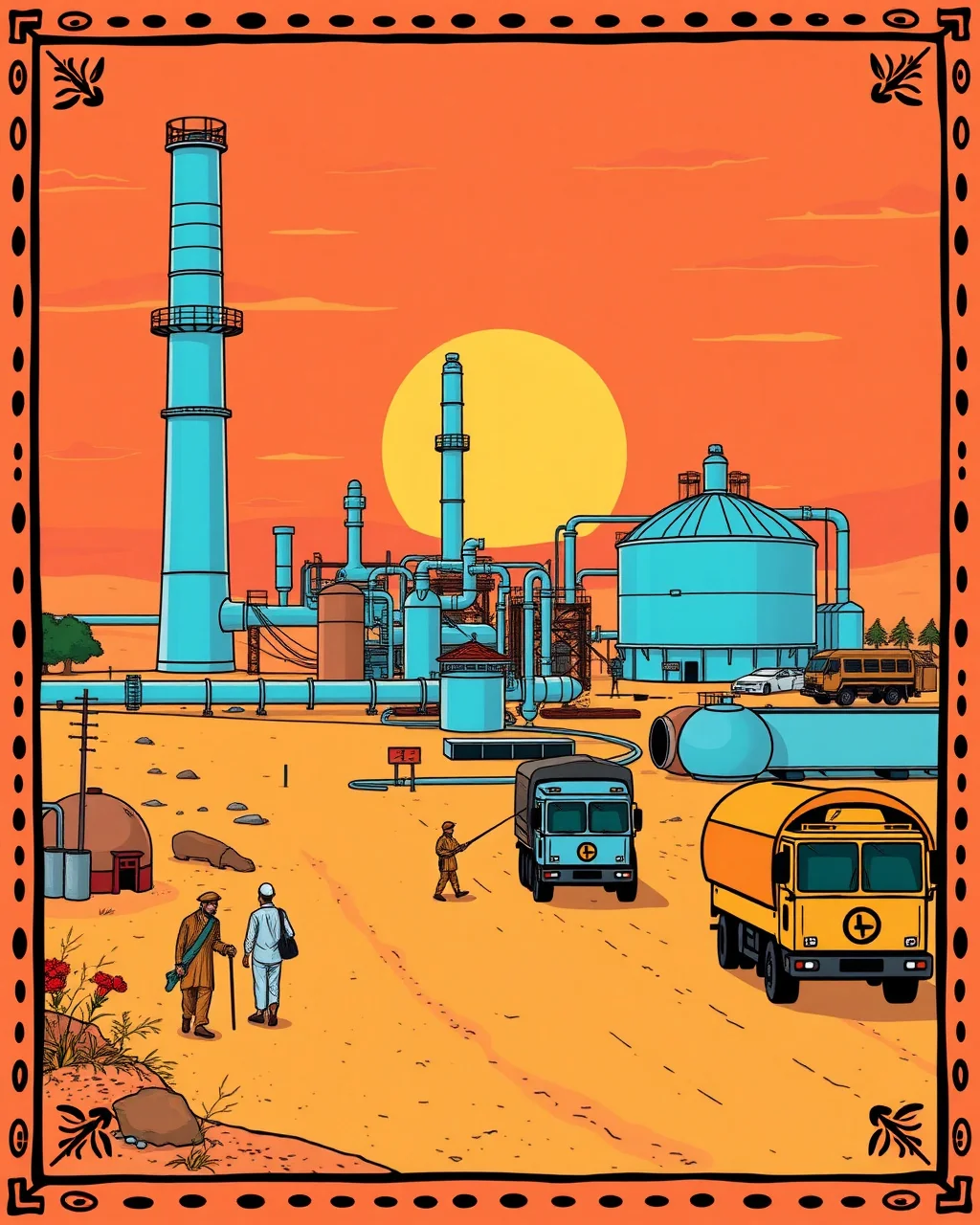 HPCL refinery se diesel is mahine chalu